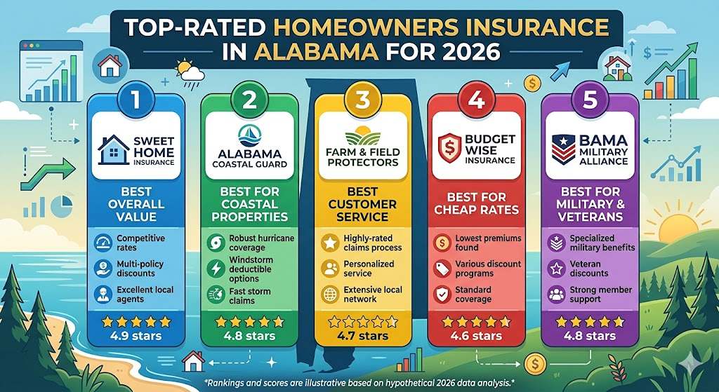 Best Homeowners Insurance in Alabama for 2026